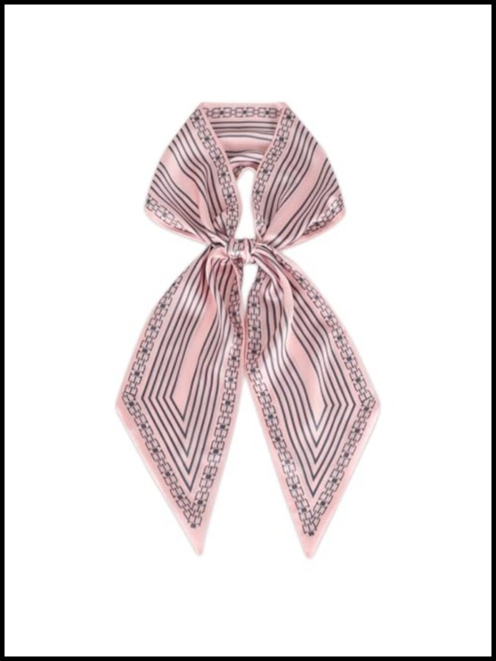 Satin Silk Like Head Scarf Long Fashion Neck Wrap 59 x 5.9